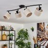Bassagoda Plafones Negro, 4 luces