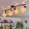 Bassagoda Plafones Negro, 4 luces