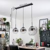 Gastor Lámparas suspendidas, Luminarias esféricas Negro, 3 luces