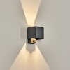 Almodofa Aplique de exterior, Lámpara Up & Down Antracita, 1 luz, Sensor de movimiento
