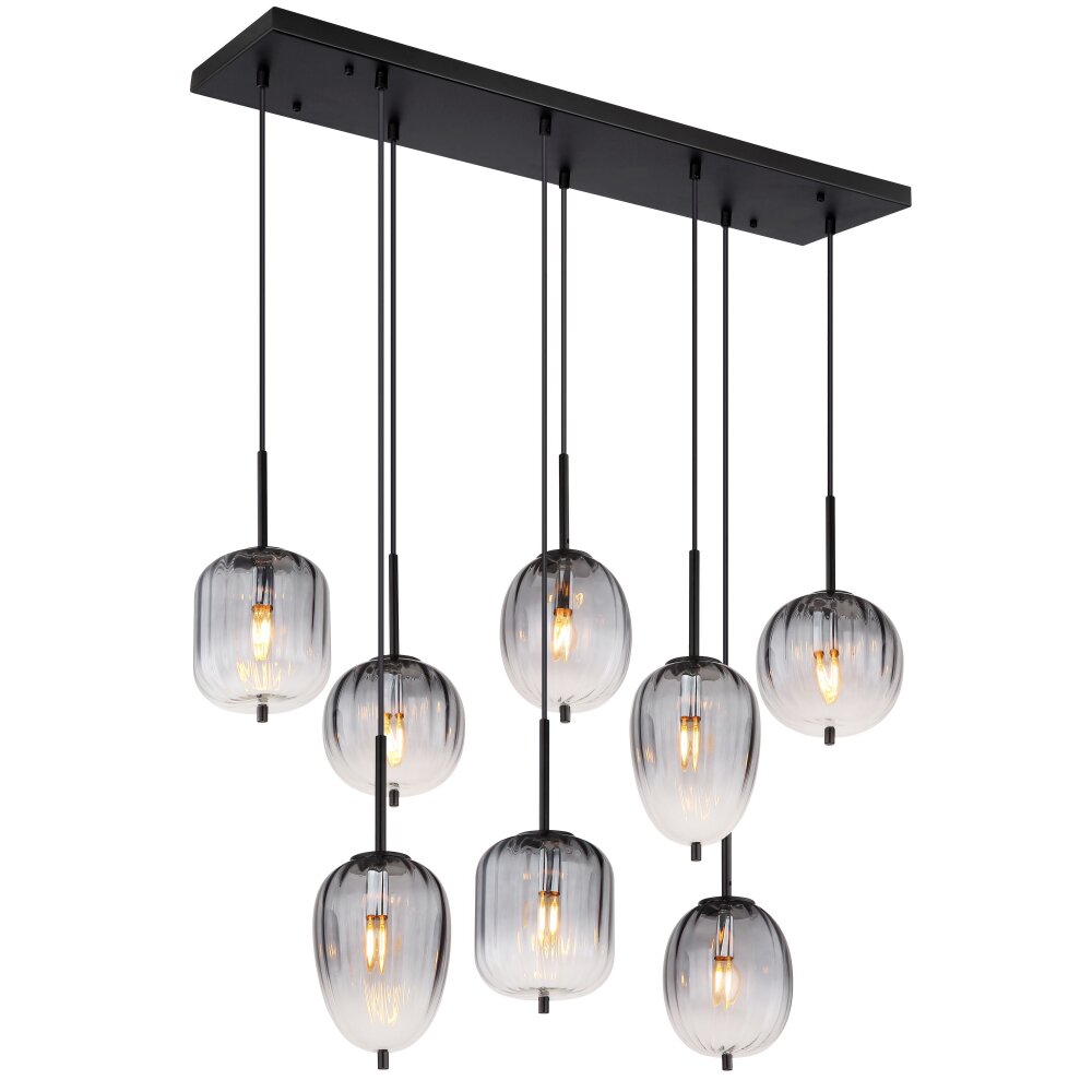 Lámparas Globo Lighting ATTILA Lámparas suspendidas Negro, 8 luces main product photo