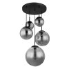 Lámparas Globo Lighting JOEL Lámparas suspendidas Negro, 5 luces