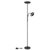 Lámparas Globo Lighting DAVYD Lámpara de pie LED Negro, 1 luz