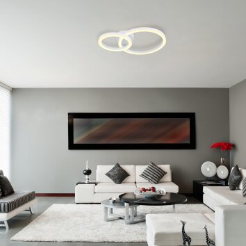 Lámparas Globo Lighting ADDA Plafones LED Blanca, 1 luz