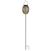 Lámparas Globo Lighting SOLAR Lámparas solares, Iluminación de caminos LED dorado, Negro, 1 luz