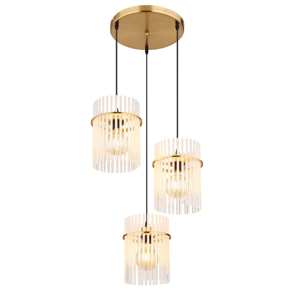 Lámparas Globo Lighting Gorley Lámparas suspendidas dorado, 3 luces main product photo