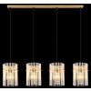 Lámparas Globo Lighting Gorley Lámparas suspendidas dorado, 4 luces