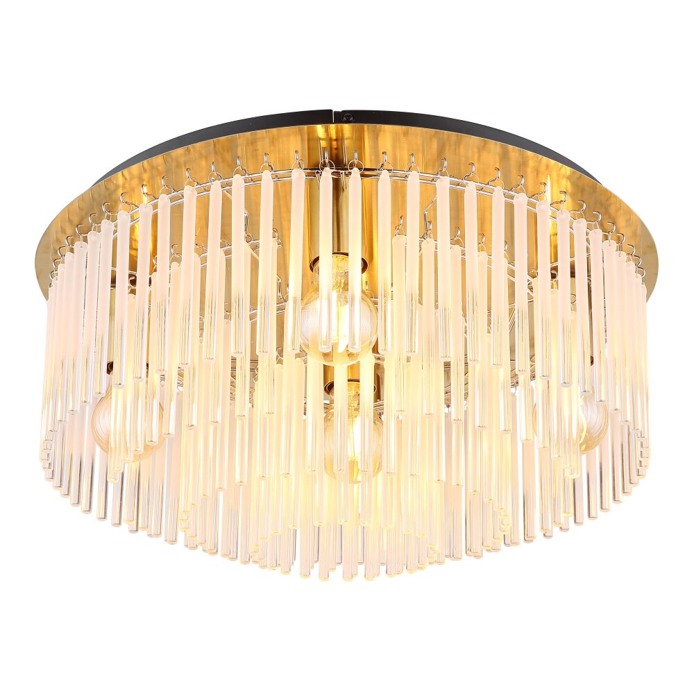 Lámparas Globo Lighting Gorley Plafones dorado, 5 luces main product photo
