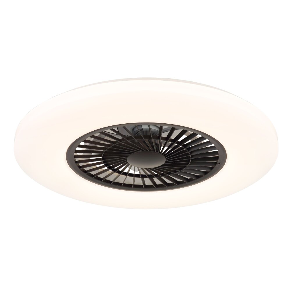 Lámparas Globo Lighting Alva lámpara ventilador de techo LED Blanca, 1 luz, Mando a distancia, Cambia de color main product photo