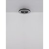 Lámparas Globo Lighting Blizzak lámpara ventilador de techo LED Negro, 1 luz, Mando a distancia