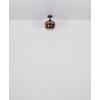Lámparas Globo Lighting Maxy Plafones Cromo, Negro, 1 luz