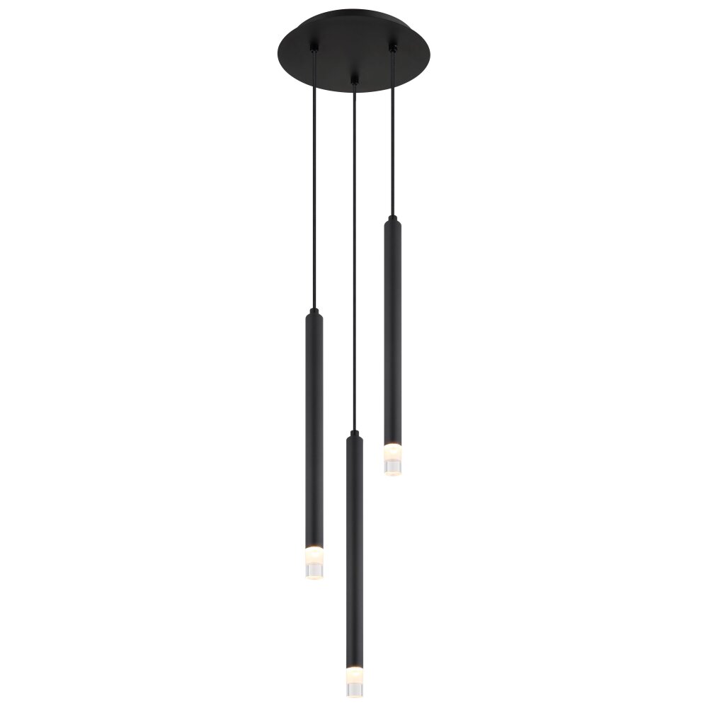 Lámparas Globo Lighting Blake Lámparas suspendidas Negro, 3 luces main product photo