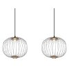 Lámparas Globo Lighting Galway Lámparas suspendidas LED Níquel-mate, 1 luz