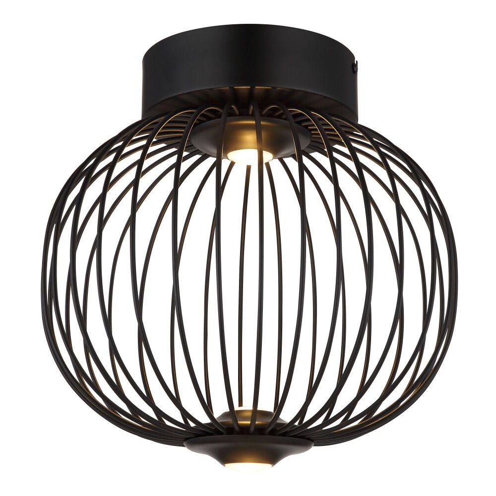 Lámparas Globo Lighting Galway Plafones LED Negro, 1 luz main product photo