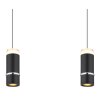 Lámparas Globo Lighting Alvarado Lámparas suspendidas LED Negro, 1 luz