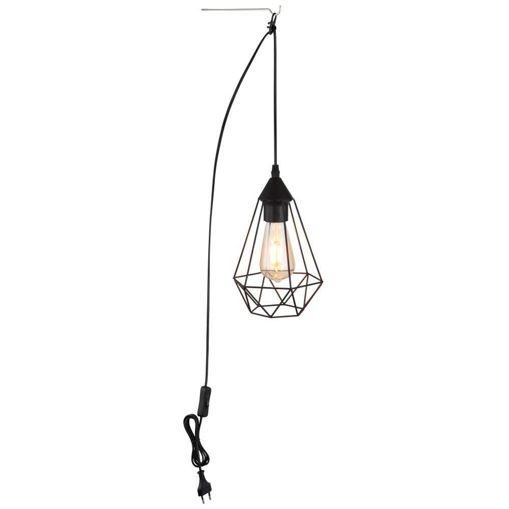 Lámparas Globo Lighting Zachary Lámparas suspendidas Negro, 1 luz main product photo