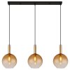 Lámparas Globo Lighting Marinella Lámparas suspendidas Negro, 3 luces
