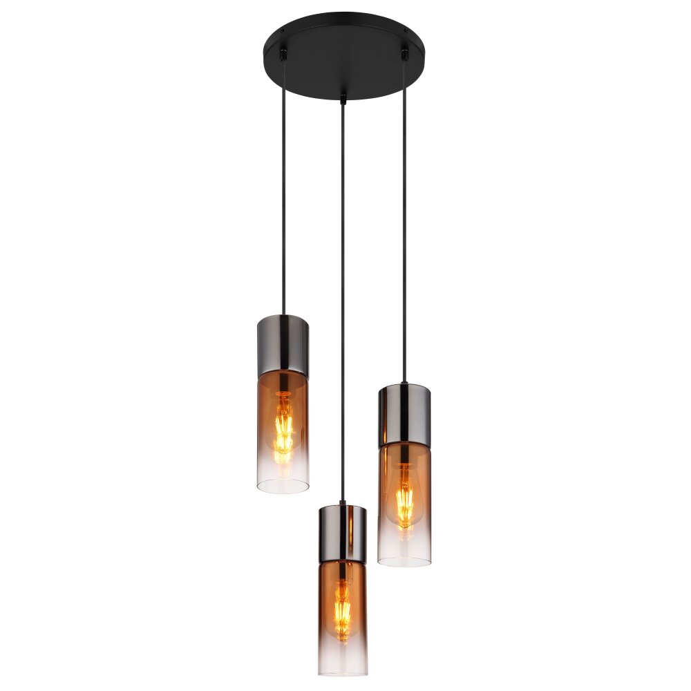 Lámparas Globo Lighting Annika Lámparas suspendidas Negro, 3 luces main product photo
