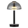 Lámparas Globo Lighting Uldin Lámparas de mesa LED Ahumado, 1 luz