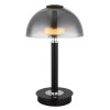 Lámparas Globo Lighting Uldin Lámparas de mesa LED Ahumado, 1 luz