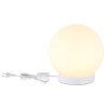 Lámparas Globo Lighting Norta Lámparas de mesa Blanca, 1 luz