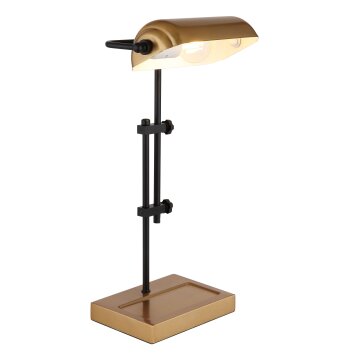 Lámparas Globo Lighting Marid Lámparas de mesa dorado, Negro, 1 luz