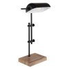 Lámparas Globo Lighting Marid Lámparas de mesa Crudo, Negro, 1 luz
