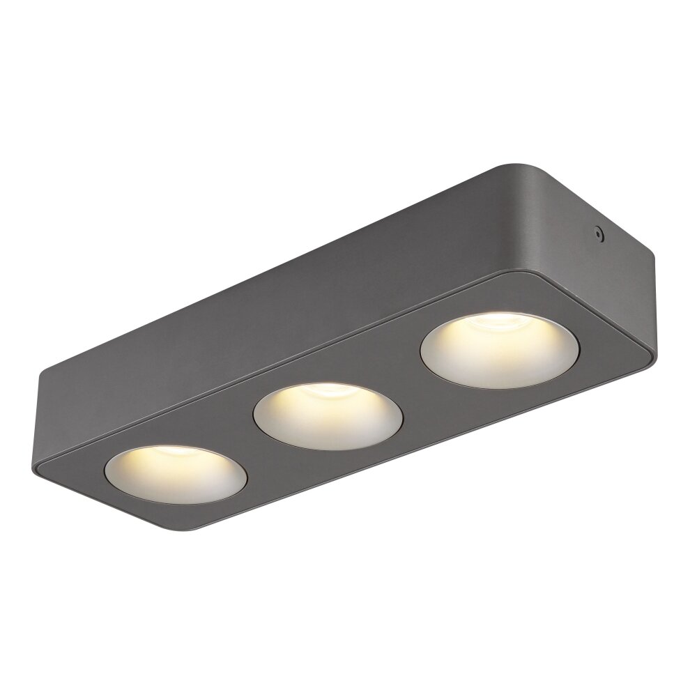 Lámparas Globo Lighting Hangarau Plafones LED Gris, 1 luz main product photo