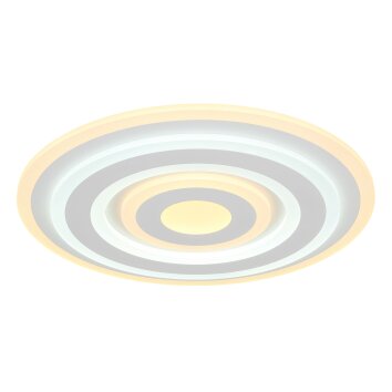 Lámparas Globo Lighting Alois Plafones LED Blanca, 1 luz