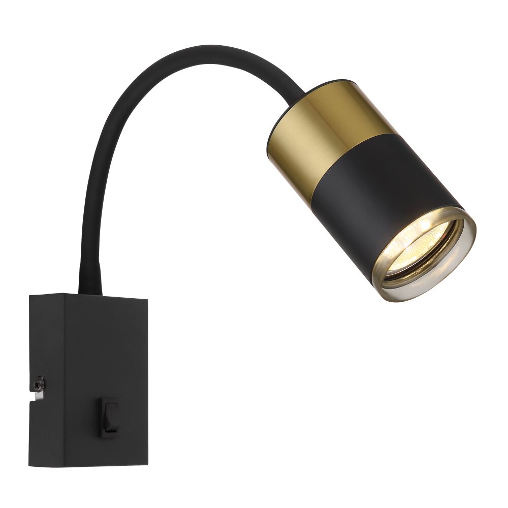 Lámparas Globo Lighting Brisbon Apliques Negro, 1 luz main product photo