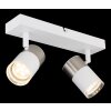 Lámparas Globo Lighting Brisbon Plafones, Spot techo, Apliques, Spot de pared Blanca, 2 luces