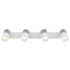 Lámparas Globo Lighting Brisbon Plafones, Spot techo, Apliques, Spot de pared Blanca, 4 luces