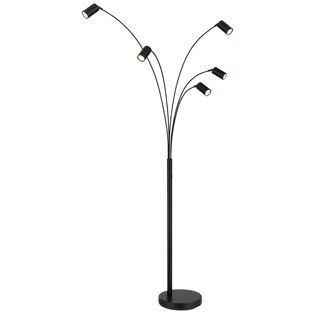 Lámparas Globo Lighting Robby Lámpara de pie Negro, 5 luces main product photo
