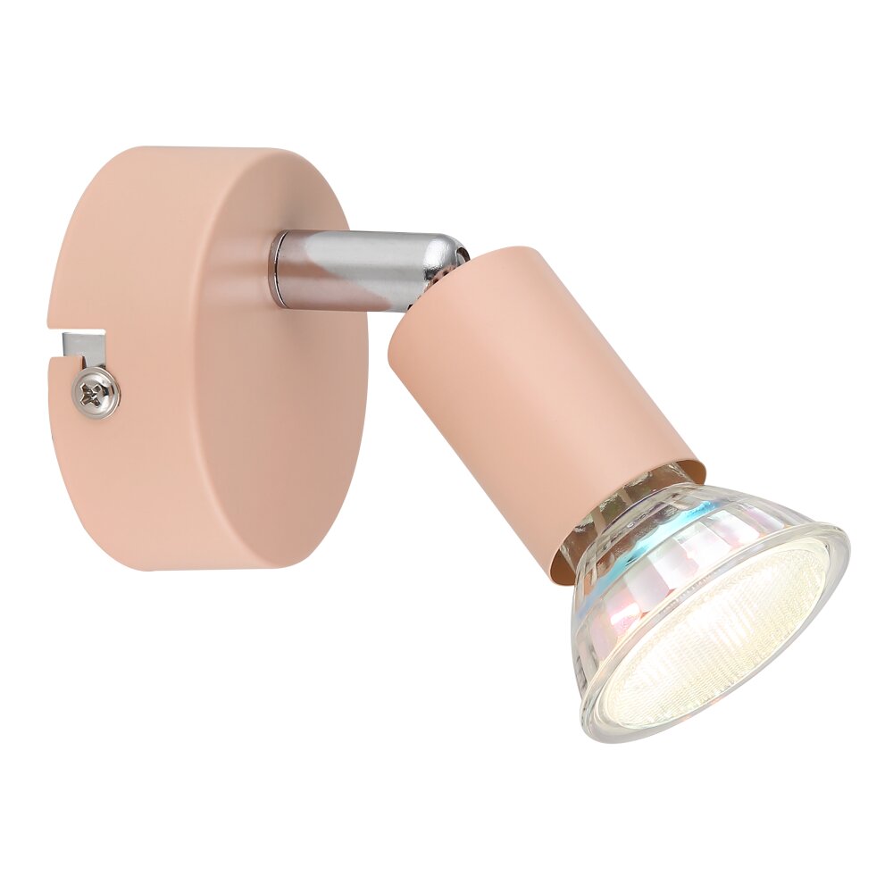 Lámparas Globo Lighting Matrix Plafones, Spot techo, Apliques, Spot de pared Rosa, 1 luz main product photo