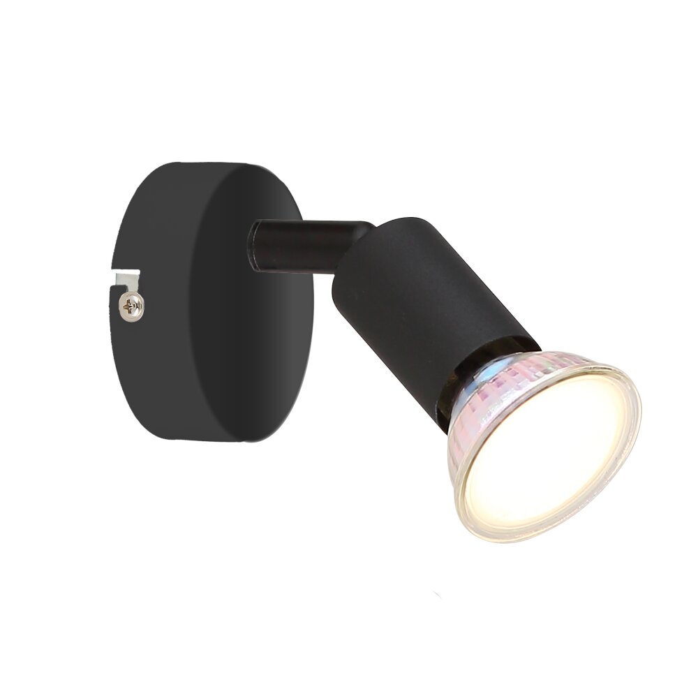 Lámparas Globo Lighting Matrix Plafones, Spot techo, Apliques, Spot de pared Negro, 1 luz main product photo