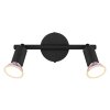 Lámparas Globo Lighting Matrix Plafones, Spot techo, Apliques, Spot de pared Negro, 2 luces