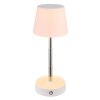 Lámparas Globo Lighting Carlos Lámparas de mesa LED Cromo, Blanca, 1 luz