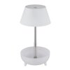 Lámparas Globo Lighting Poki Lámparas de mesa LED Blanco opalino, 1 luz