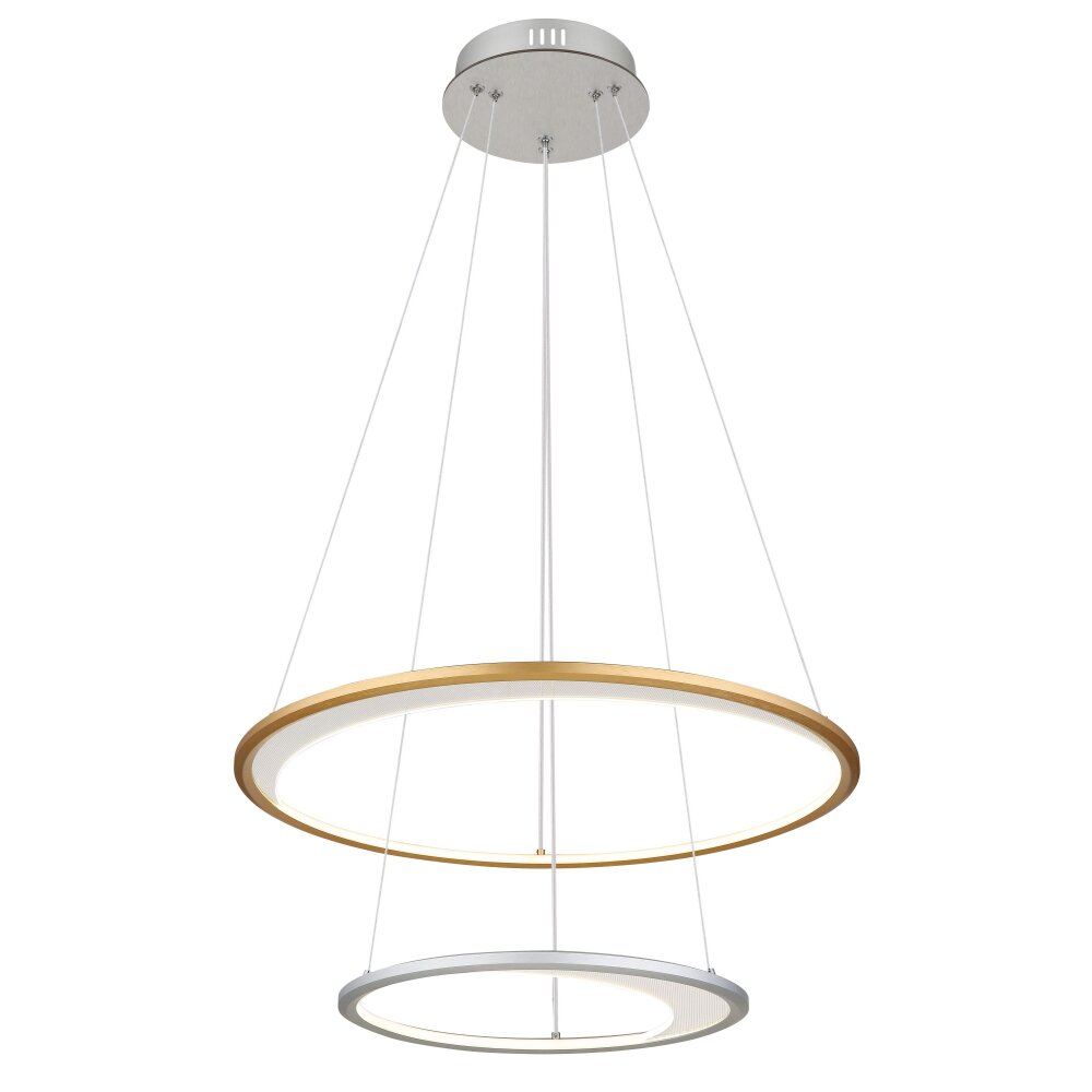 Lámparas Globo Lighting Umbra Lámparas suspendidas LED dorado, Plata, 1 luz, Mando a distancia main product photo