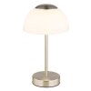Lámparas Globo Lighting Sarima Lámparas de mesa LED Níquel-mate, 1 luz