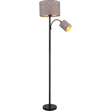 Lámparas Globo Lighting Sunna Lámpara de pie Negro, 1 luz Lámparas Globo Lighting Sunna Lámpara de pie Negro, 1 luz