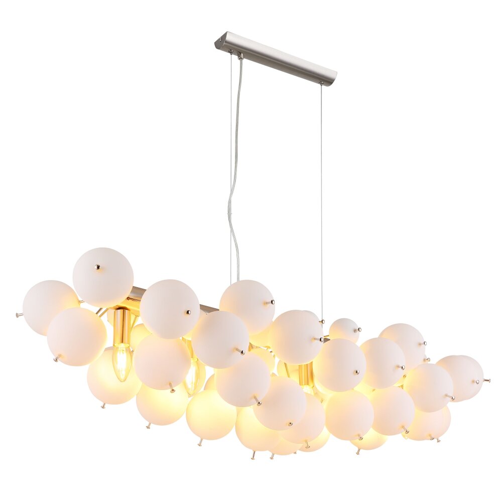 Lámparas Globo Lighting Udo Lámparas suspendidas Níquel-mate, 6 luces main product photo