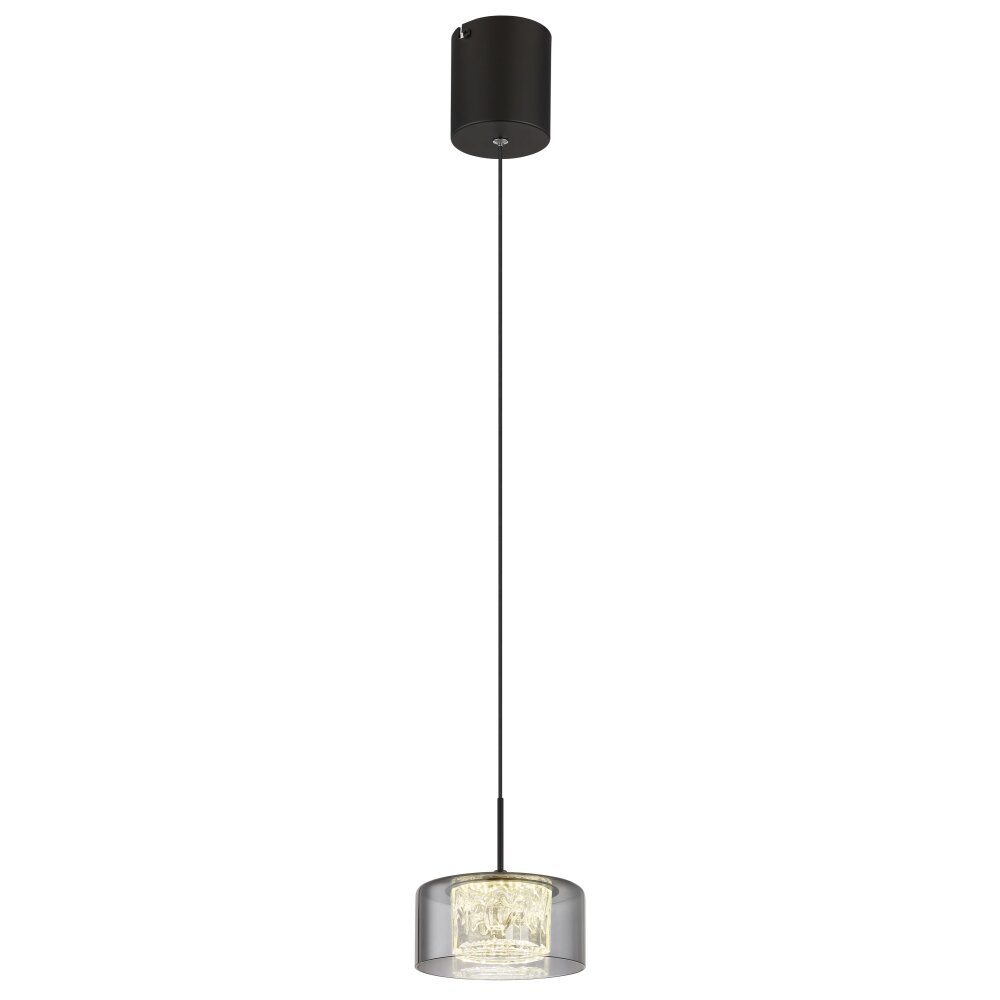 Lámparas Globo Lighting Fogsy Lámparas suspendidas LED Negro, 1 luz main product photo