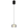 Lámparas Globo Lighting Fogsy Lámparas suspendidas LED Negro, 1 luz