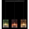 Lámparas Globo Lighting Gorley Lámparas suspendidas Negro, 3 luces