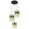 Lámparas Globo Lighting Gorley Lámparas suspendidas Negro, 3 luces