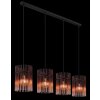 Lámparas Globo Lighting Gorley Lámparas suspendidas Negro, 4 luces Lámparas Globo Lighting Gorley Lámparas suspendidas Negro, 4 luces