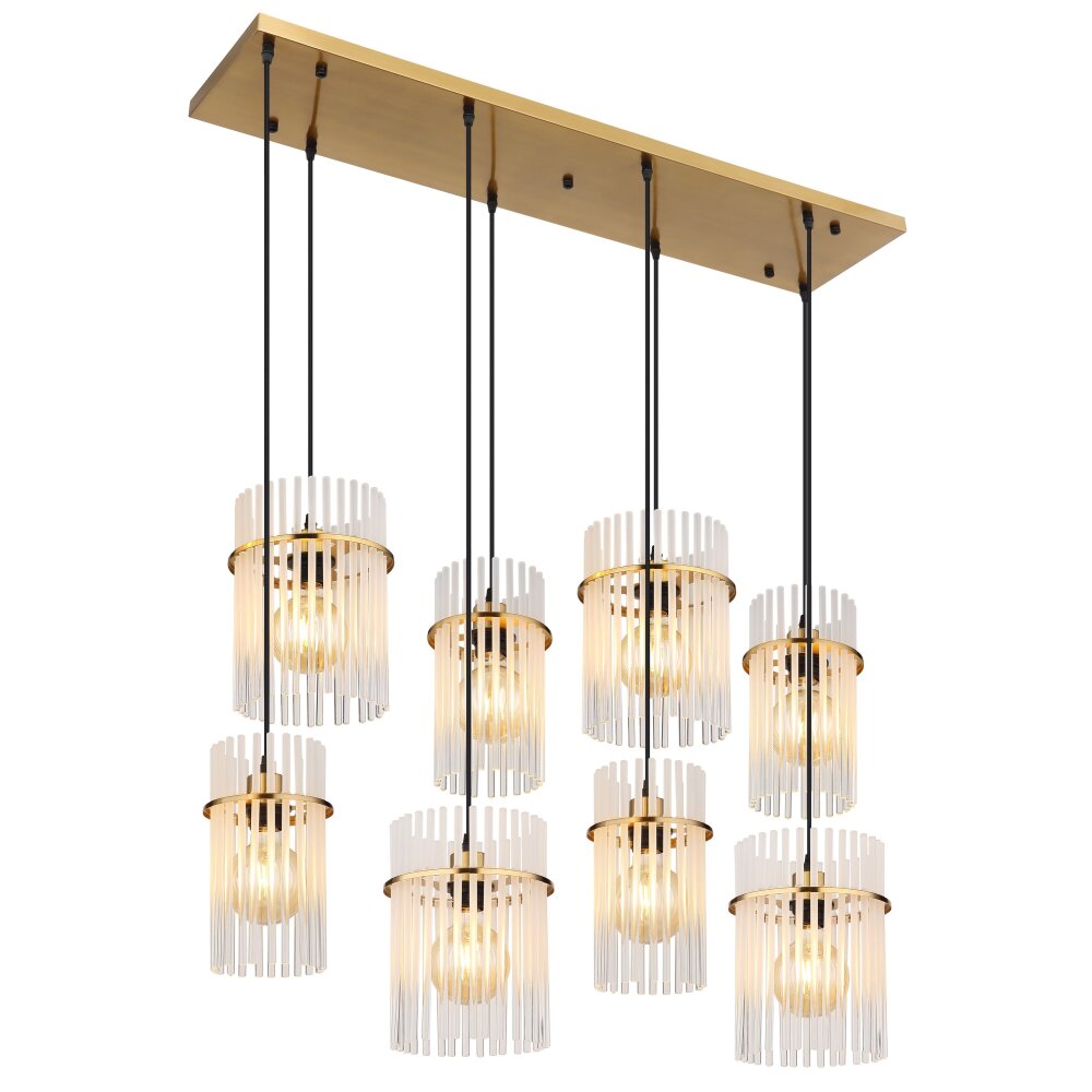 Lámparas Globo Lighting Gorley Lámparas suspendidas dorado, 8 luces main product photo