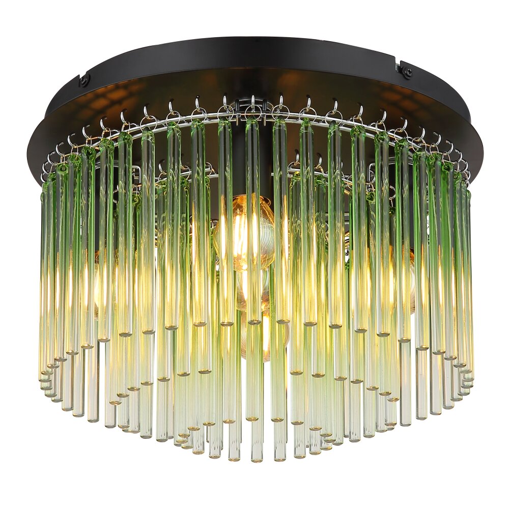 Lámparas Globo Lighting Gorley Plafones Cromo, Negro, 5 luces main product photo