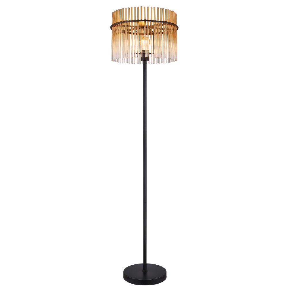 Lámparas Globo Lighting Gorley Lámpara de pie Negro, 1 luz main product photo